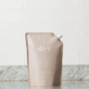 AL.IVE BODY Wash Refill - Applewood & Goji Berry HAND AND BODY WASH - Zabecca Living