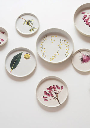 ANGUS & CELESTE Australian Botanicals Server Bowl - Wattle Sprigs KITCHEN + DINING - Zabecca Living