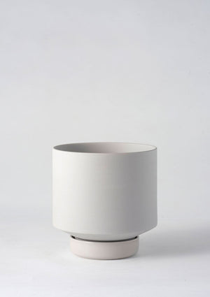 ANGUS & CELESTE Collectors Gro Pot Medium - Light Grey POT - Zabecca Living
