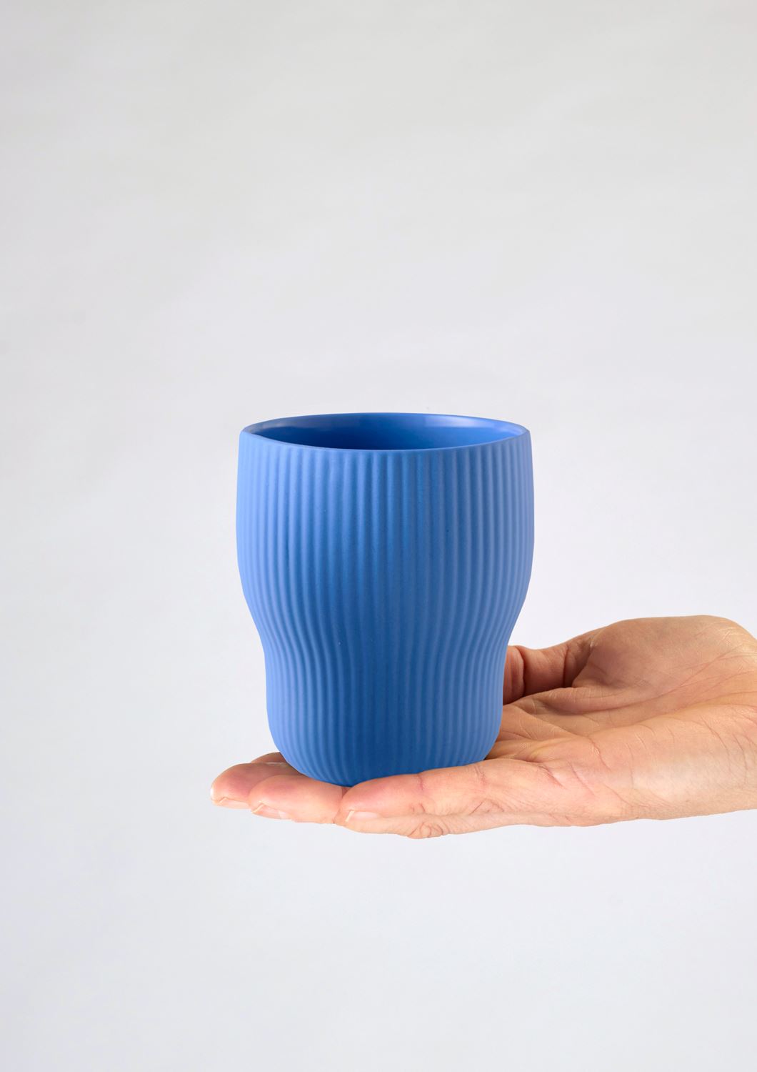 ANGUS & CELESTE Pigment Latte Cups Two Set - Cobalt COFFEE, TEA & DRINKS - Zabecca Living