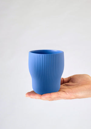 ANGUS & CELESTE Pigment Latte Cups Two Set - Cobalt COFFEE, TEA & DRINKS - Zabecca Living