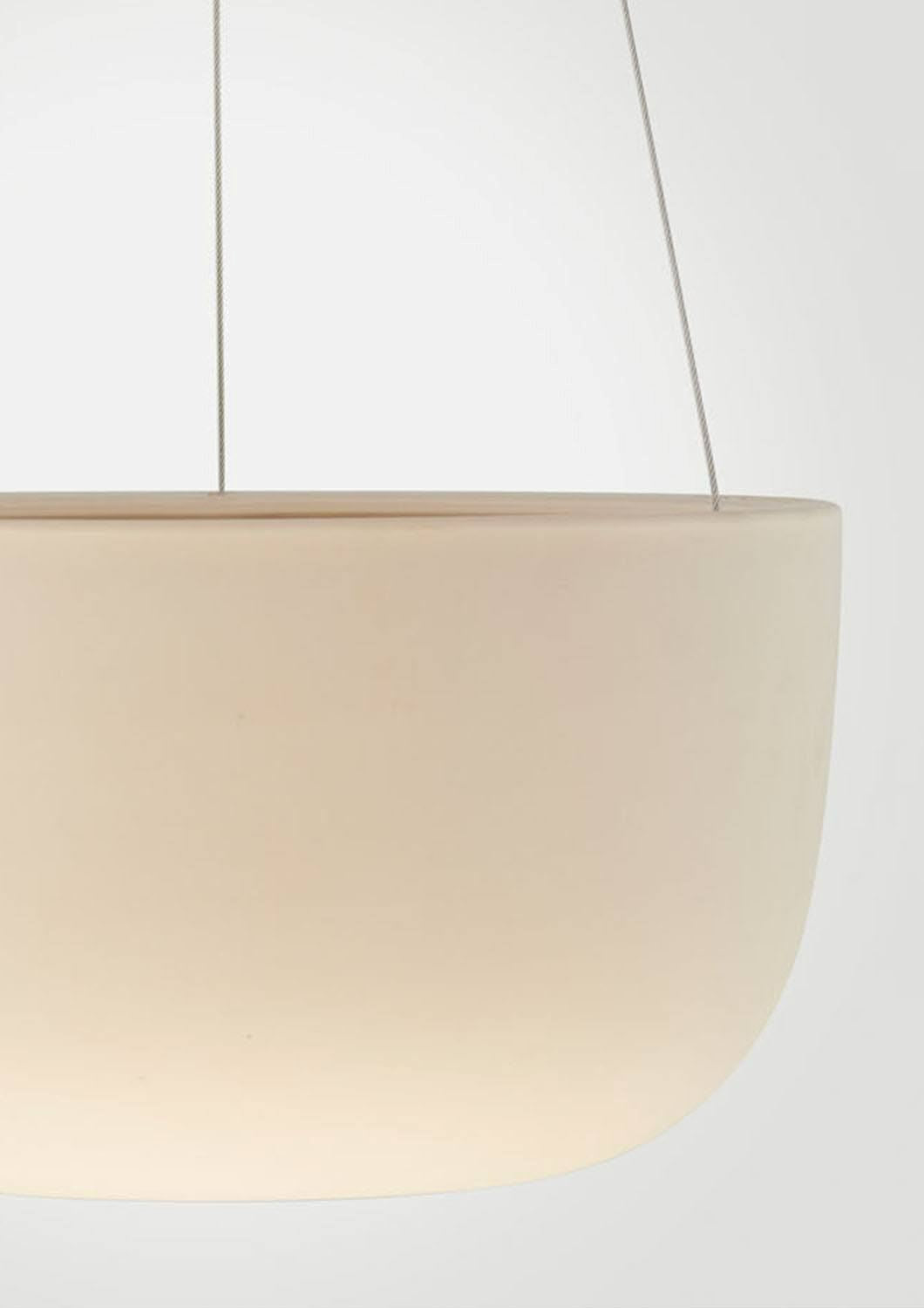 ANGUS & CELESTE Raw Earth Hanging Planter Mid - Clay POT - Zabecca Living