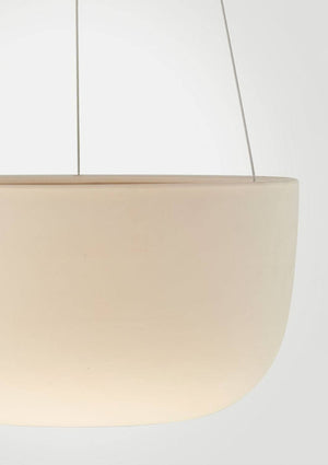 ANGUS & CELESTE Raw Earth Hanging Planter Mid - Clay POT - Zabecca Living