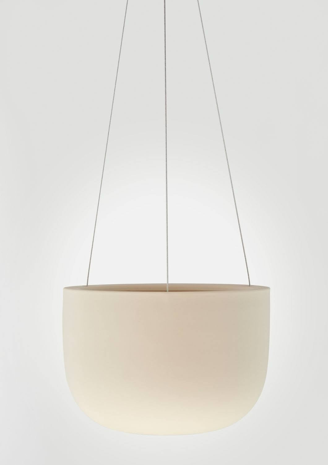 ANGUS & CELESTE Raw Earth Hanging Planter Mid - Clay POT - Zabecca Living