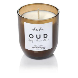 BABE Luxury Soy Candle - Oud CANDLE - Zabecca Living