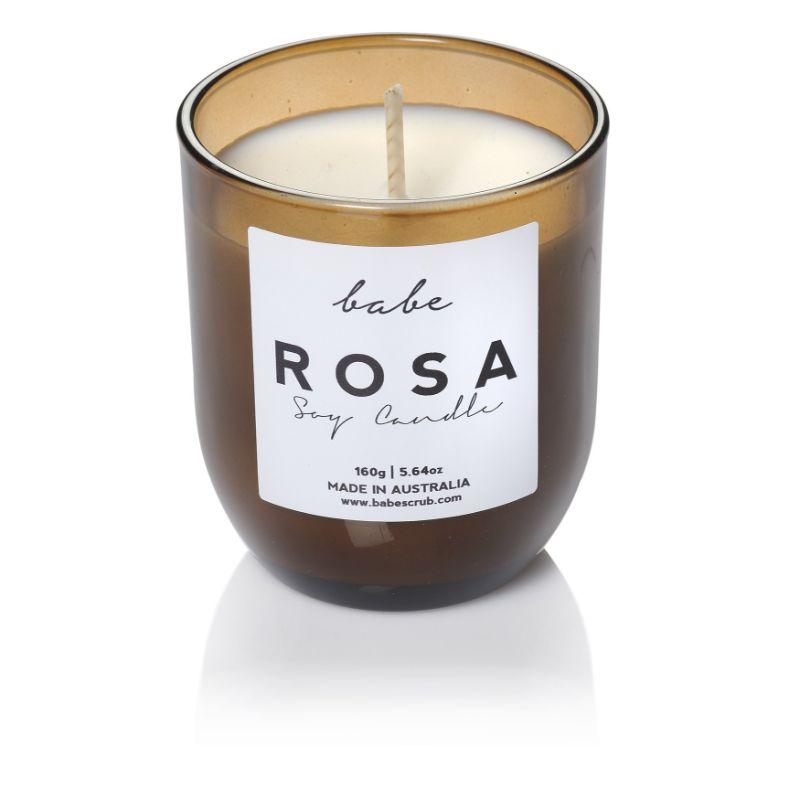 BABE Luxury Soy Candle - Rosa CANDLE - Zabecca Living