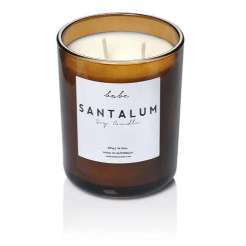 BABE Luxury Soy Candle - Santalium CANDLE - Zabecca Living