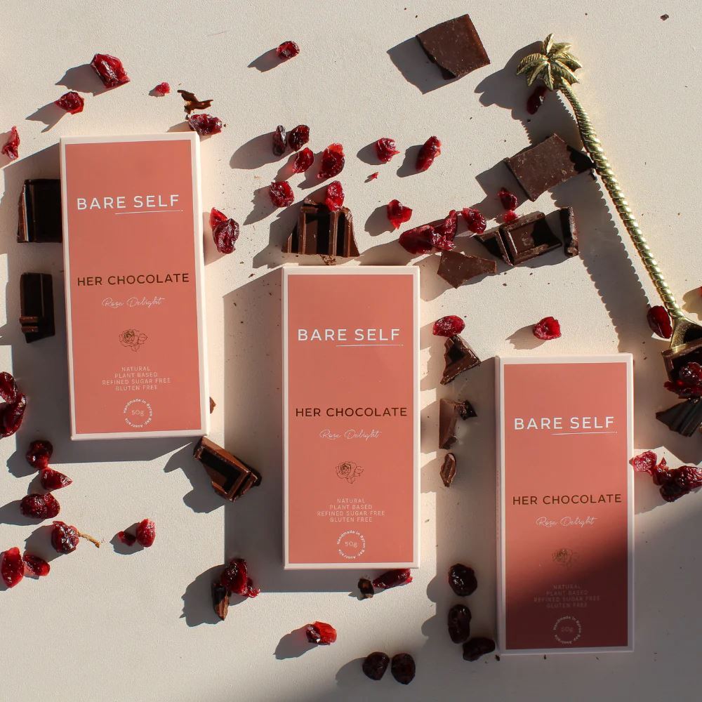 BARE SELF Her Chocolate - Rose Delight Chocolate - Zabecca Living