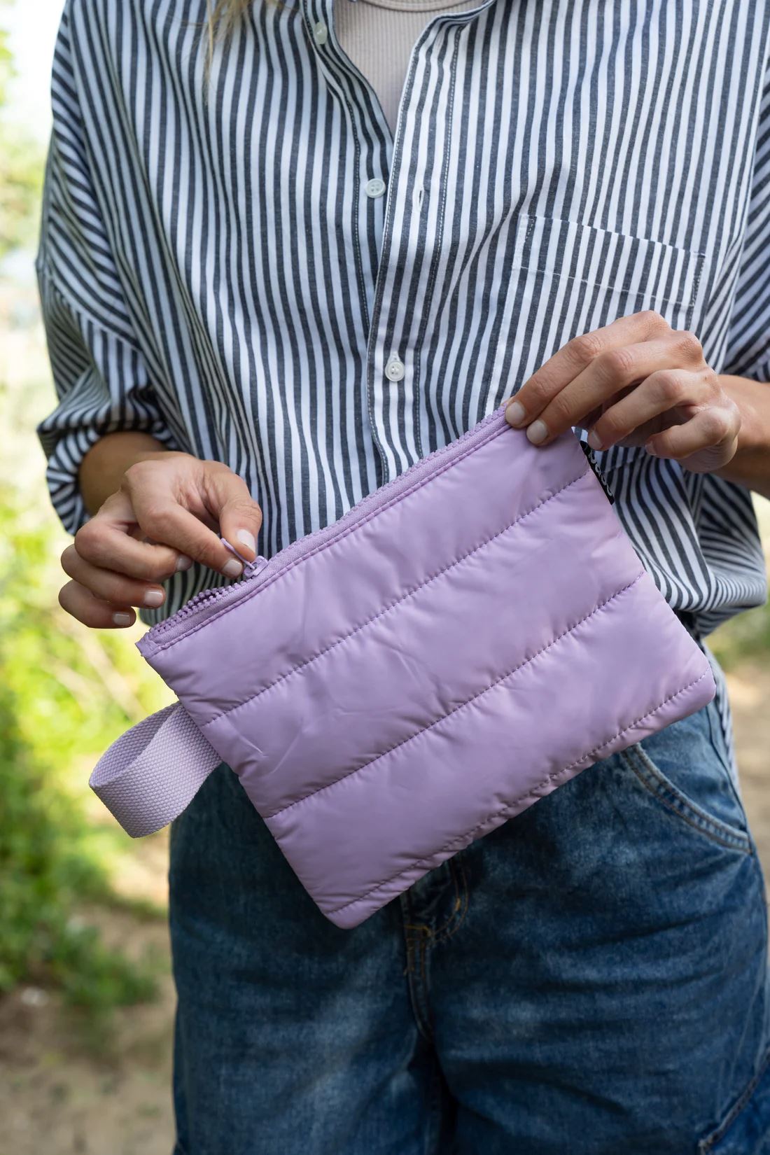 BASE Flat Base - Lilac HANDBAG - Zabecca Living