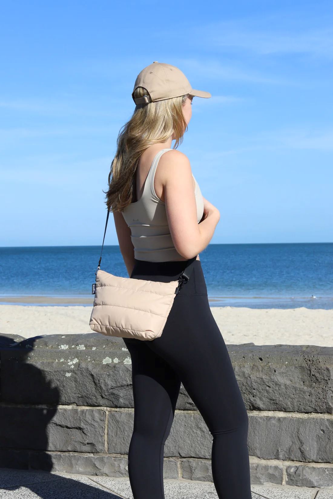 BASE Stash Base Crossbody - Sand HANDBAG - Zabecca Living