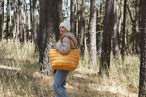 BASE Take It Base Tote - Mustard HANDBAG - Zabecca Living