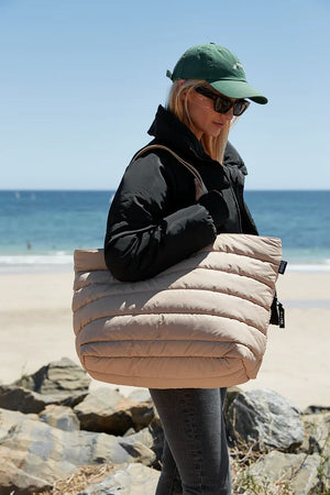 BASE Take It Base Tote -Sand HANDBAG - Zabecca Living