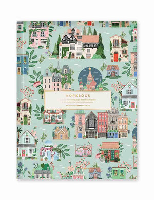 BESPOKE LETTERPRESS Around the World Workbook Notebooks - Zabecca Living