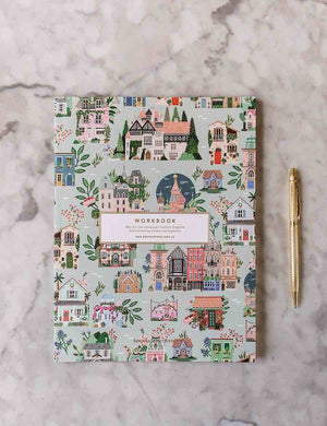BESPOKE LETTERPRESS Around the World Workbook Notebooks - Zabecca Living