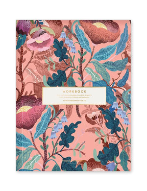 BESPOKE LETTERPRESS Blomstra Workbook - Swedish Forest Notebooks - Zabecca Living