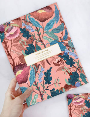 BESPOKE LETTERPRESS Blomstra Workbook - Swedish Forest Notebooks - Zabecca Living