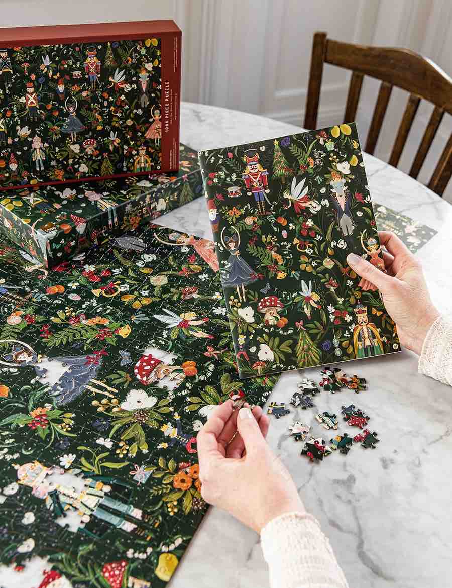 BESPOKE LETTERPRESS The Nutcracker 1000 Piece Puzzle Puzzle - Zabecca Living