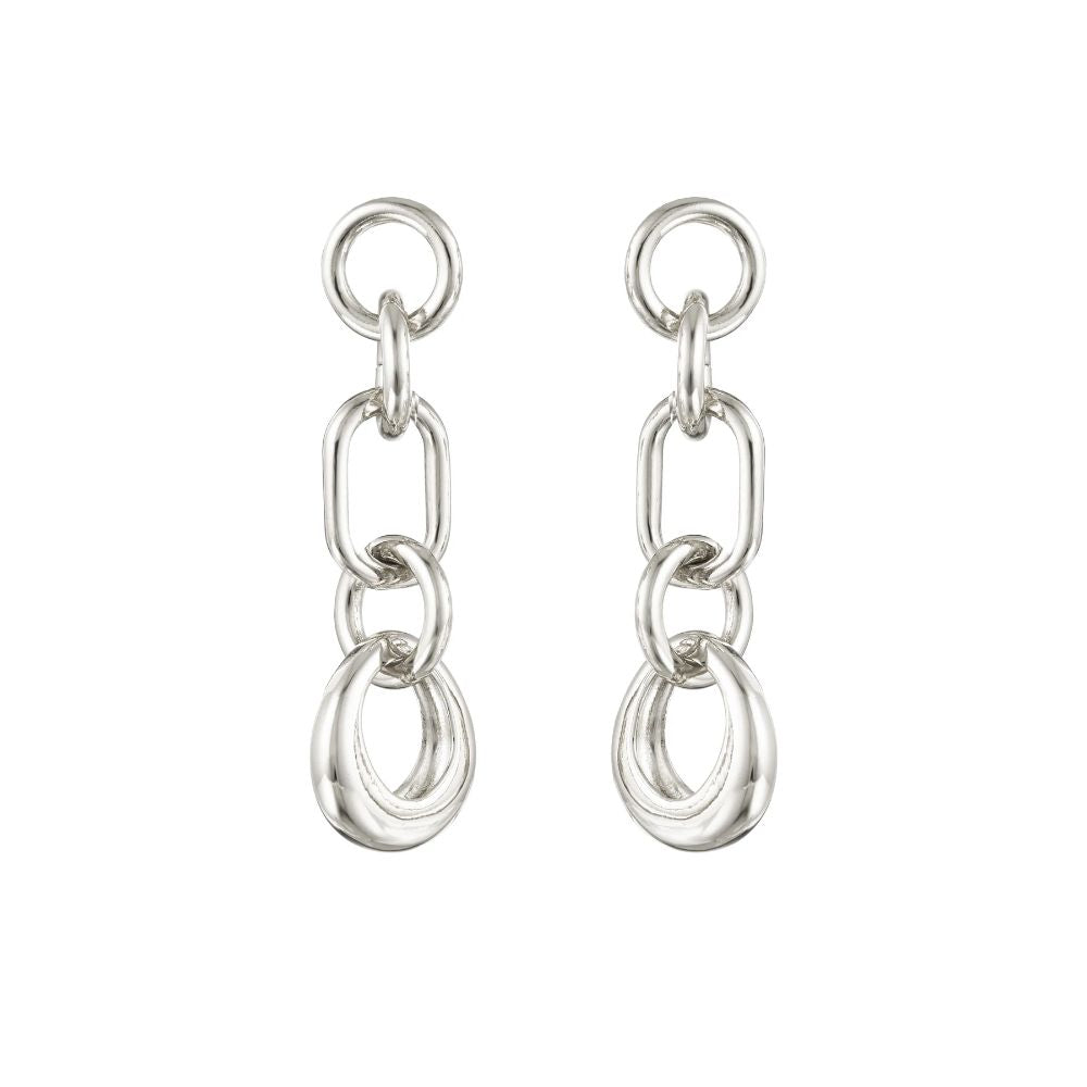 BLING BAR Candita Earrings - Silver Earrings - Zabecca Living