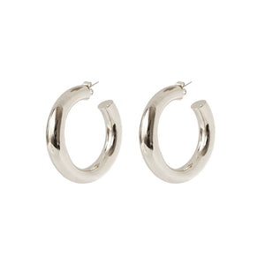 BLING BAR Cicciolina Hoops - Silver Earrings - Zabecca Living