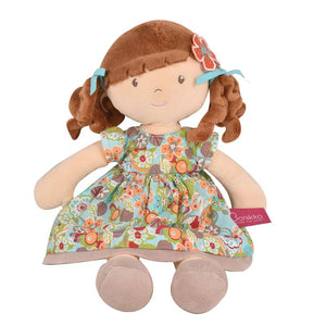 BONIKKA Summer Flower Kid Doll with Brunette Hair TODDLER (1-3 Yrs) - Zabecca Living