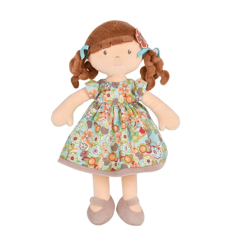 BONIKKA Summer Flower Kid Doll with Brunette Hair TODDLER (1-3 Yrs) - Zabecca Living