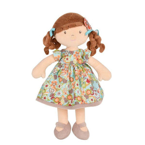 BONIKKA Summer Flower Kid Doll with Brunette Hair TODDLER (1-3 Yrs) - Zabecca Living