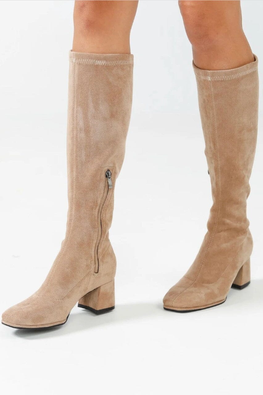 BRAVE AND TRUE Darcy Boots - Ecru FOOTWEAR - Zabecca Living