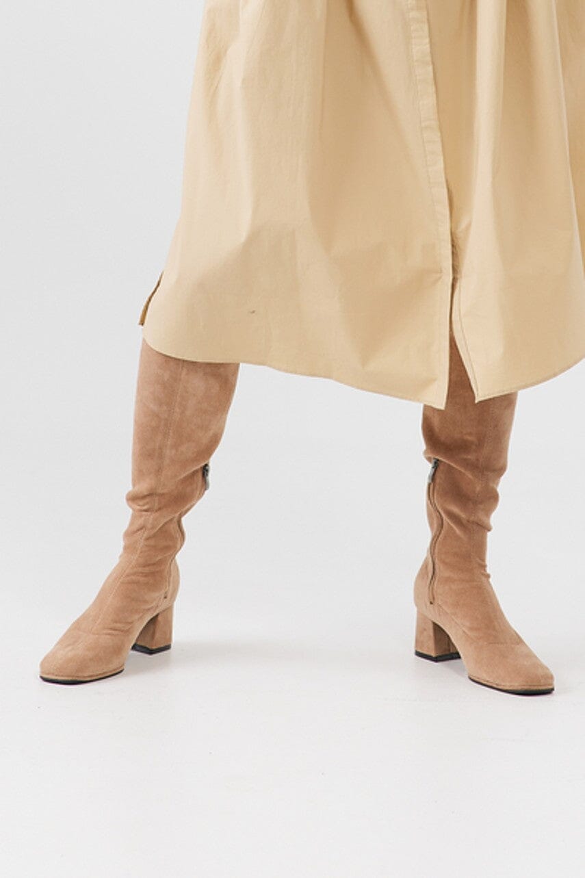 BRAVE AND TRUE Darcy Boots - Ecru FOOTWEAR - Zabecca Living