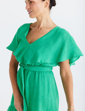 BRAVE AND TRUE Long Way Home Dress - Apple DRESS - Zabecca Living