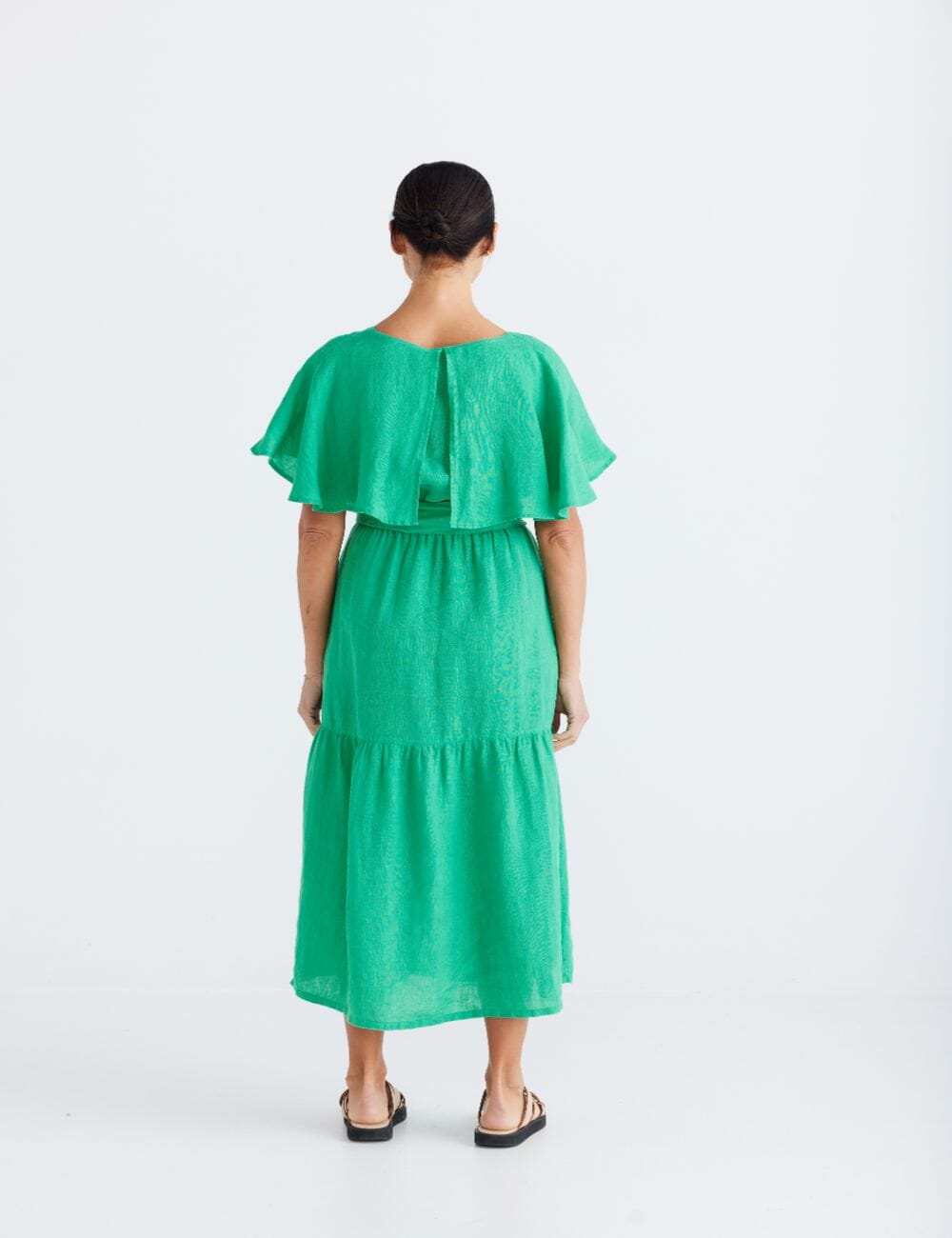 BRAVE AND TRUE Long Way Home Dress - Apple DRESS - Zabecca Living