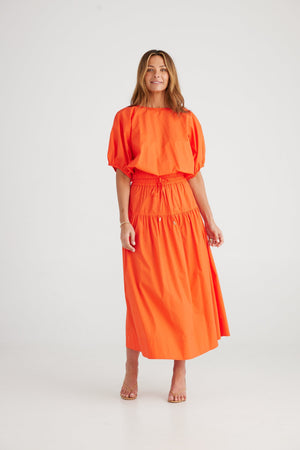 BRAVE AND TRUE Provence Skirt - Mandarin Skirt - Zabecca Living