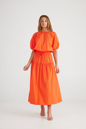 BRAVE AND TRUE Provence Skirt - Mandarin Skirt - Zabecca Living