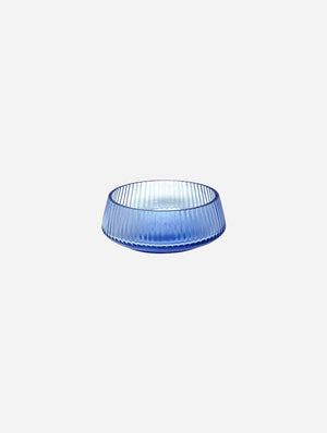 BRIAN TUNKS Cut Glass Iguassu Bowl Mini - Bluebell bowl - Zabecca Living