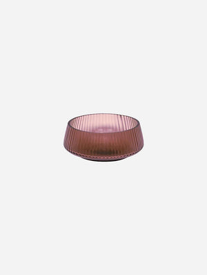 BRIAN TUNKS Cut Glass Iguassu Bowl Mini - Blush bowl - Zabecca Living