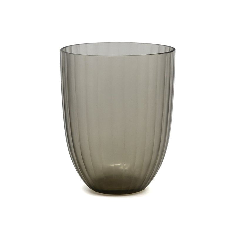 BRIAN TUNKS Cut Glass Iguassu Tumbler - Gold DRINKWARE - Zabecca Living