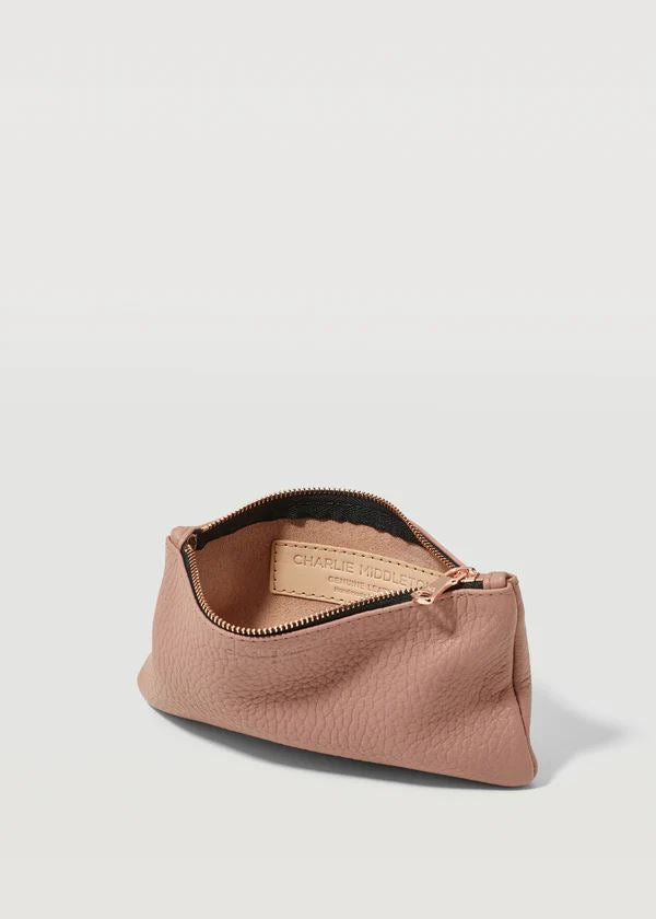CHARLIE MIDDLETON Ballet Mini Pochette - Silver Purse - Zabecca Living