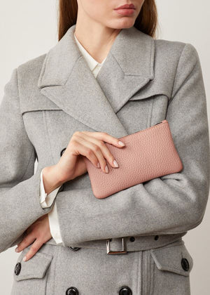CHARLIE MIDDLETON Ballet Mini Pochette - Silver Purse - Zabecca Living