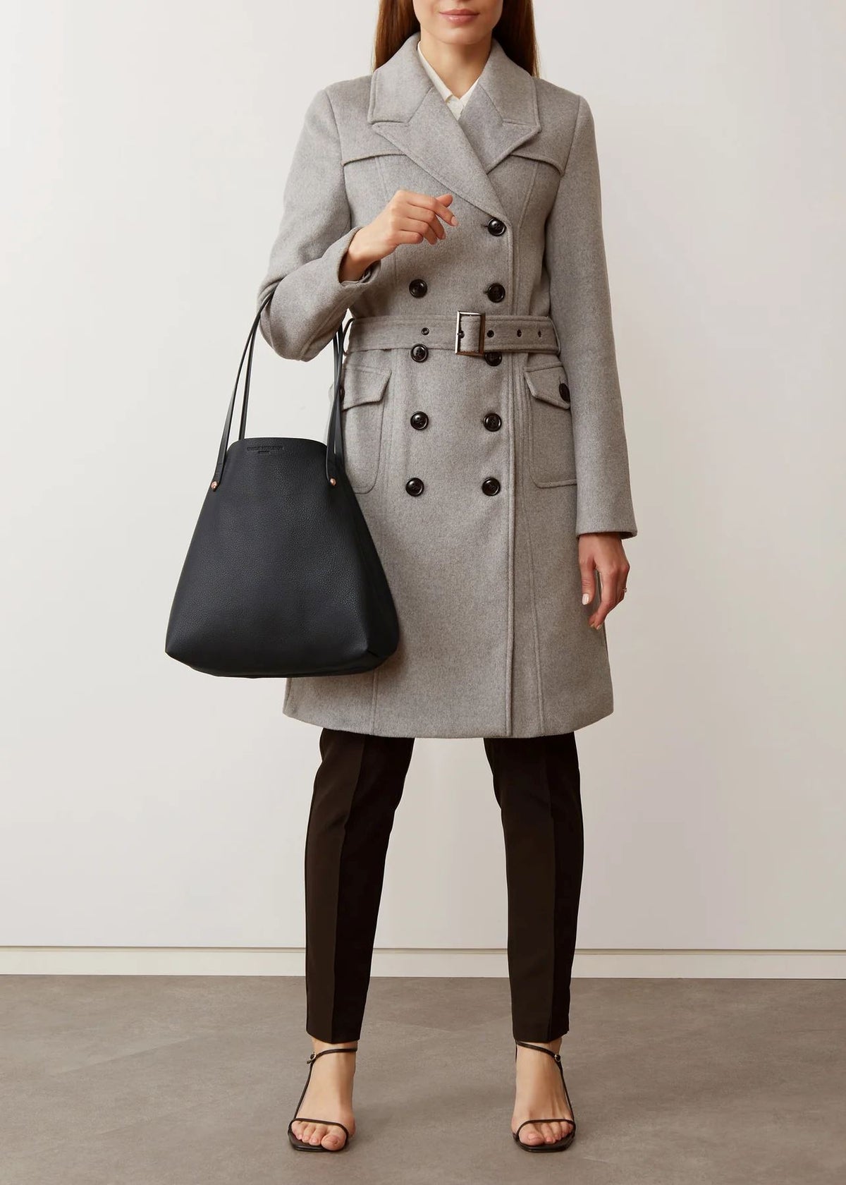 CHARLIE MIDDLETON Black Nappa Mini Bespoke Tote - Black HANDBAG - Zabecca Living