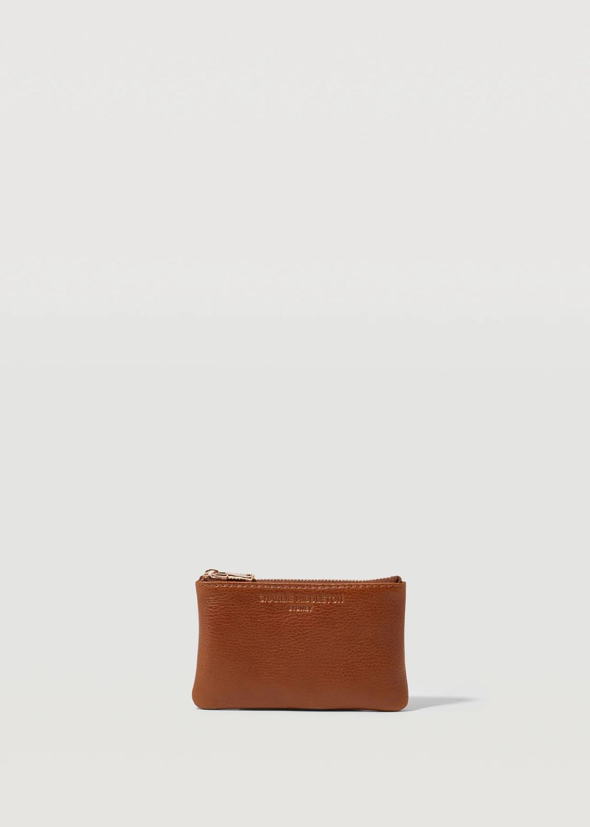 CHARLIE MIDDLETON Cedar Coin Purse - Gold Purse - Zabecca Living
