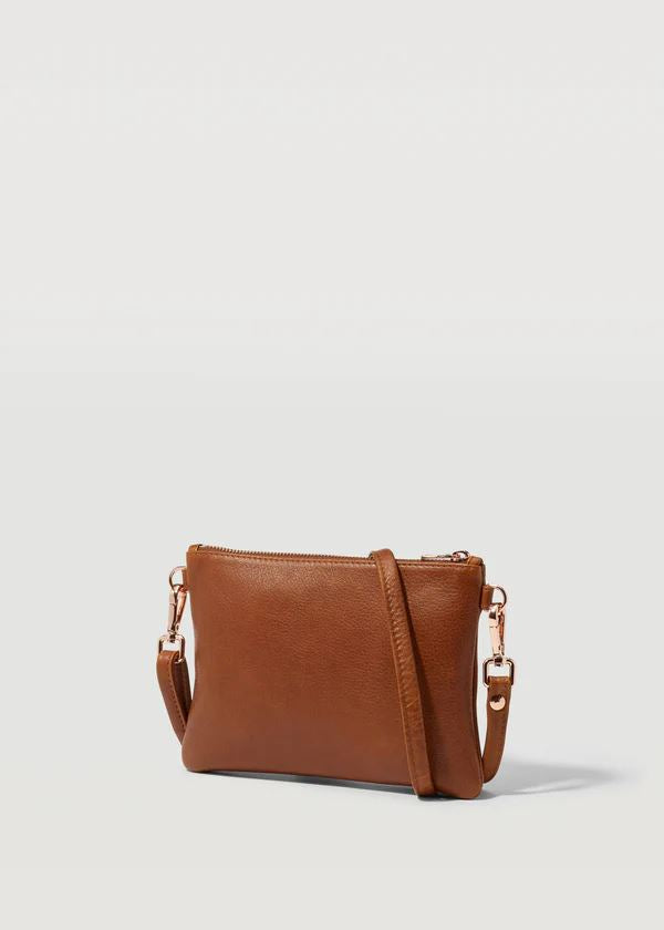 CHARLIE MIDDLETON Cedar Essential Crossbody - Silver HANDBAG - Zabecca Living