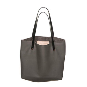 CHARLIE MIDDLETON Grey Nappa Bespoke Tote bag - Zabecca Living