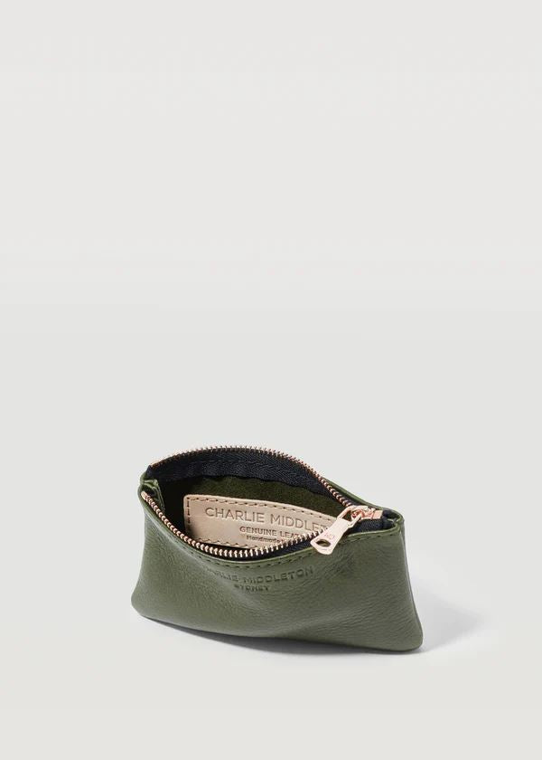 CHARLIE MIDDLETON Seaweed Coin Purse - Rose Purse - Zabecca Living