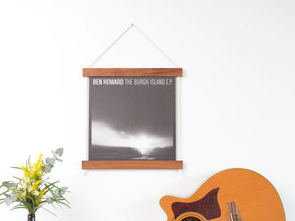 CORNER BLOCK STUDIO Record Jacket Frame - Brunette Hardwood FRAMES - Zabecca Living