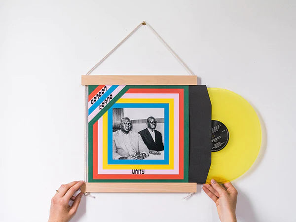 CORNER BLOCK STUDIO Record Jacket Frame - Raw Pine FRAMES - Zabecca Living