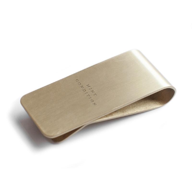 CURATED Money Clip - Mint Condition MENS WALLET - Zabecca Living