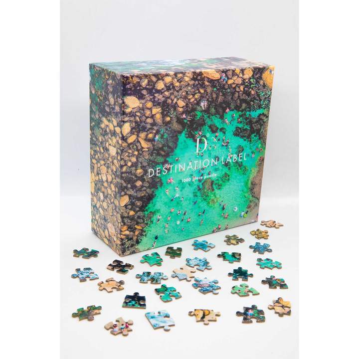 DESTINATION LABEL 1000 Piece Puzzle - Bogey Gatherings Puzzle - Zabecca Living