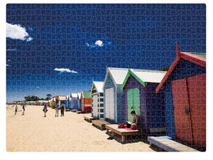 DESTINATION LABEL 1000 Piece Puzzle - Brighton Boxes Puzzle - Zabecca Living