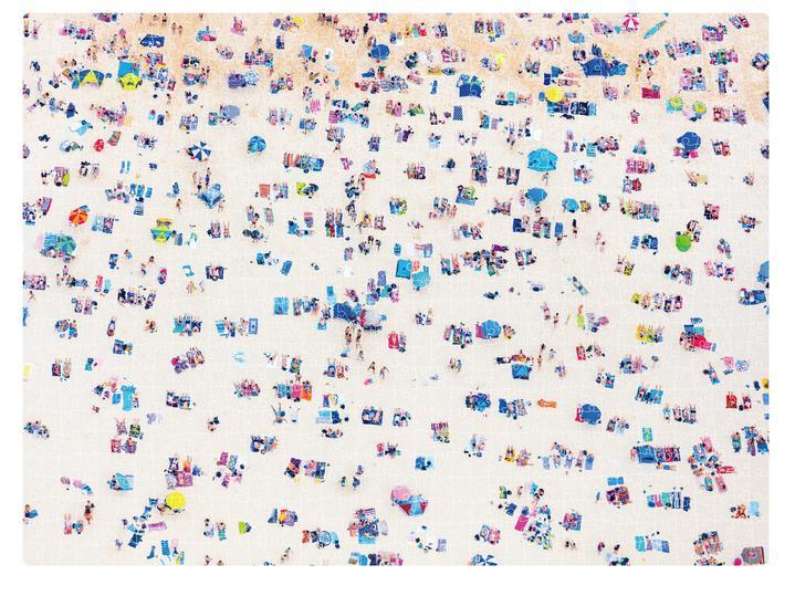 DESTINATION LABEL 1000 Piece Puzzle - Happy People Puzzle - Zabecca Living