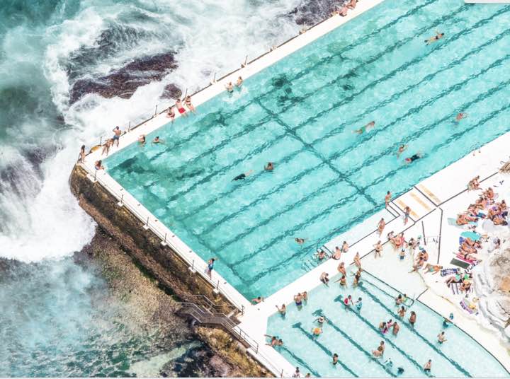 DESTINATION LABEL 1000 Piece Puzzle - Icebergs Summer Puzzle - Zabecca Living