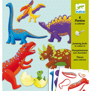 DJECO Dinos Small Puppets KIDS (5+ Yrs) - Zabecca Living